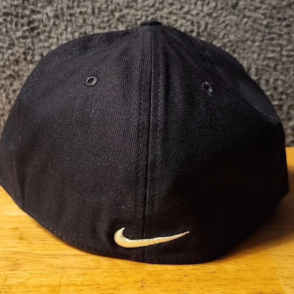 Nike University Pittsburgh Pitt Panther OS Stretchfit Hat - NWOT